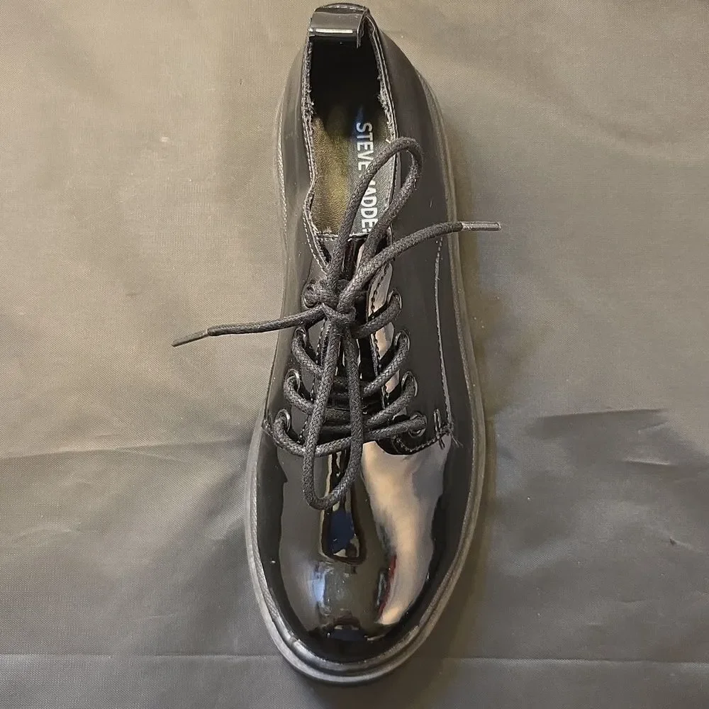 BRAND NEW STEVE MADDEN LACE-UP PLAFORM GIRLD LOAFER G1